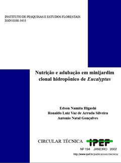 Nutrição e Adubação em Minijardim Clonal Hidropônico de Eucalyptus